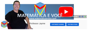 youtube Matemática e você